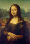 Oliemaleri Mona Lisa af Leonardo da Vinci Lærredsmalerier Vægkunst Håndmalet reproduktion (håndmalet)
