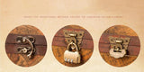 Klasický dřevěný box Evropský retro kreativní úložný box Starožitné truhly s pokladem Domácnost Vintage domácí dekorace Dárek