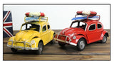 Home Decor Vintage Car Model Gifts Ornaments Iron Crafts Car Figurines Vehicle Miniature Car Model Bar Furnishings Kid Toys Gift