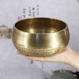 Nepalese Buddha Bowl Home Decoration Tibet Song Bowl Sound Therapy Yoga Meditation Bowl Chanting Bowl Kirin Veins Figurine Craft