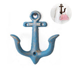 Anchor Model Iron Ornament Wall Hook Home Decoration Rail Door Decor Accessories Bag Hooks Furnishing Crafts Household