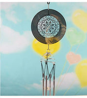 Łapacz snów obrotowy dzwonek wietrzny osobowość twórcza metalowy dzwonek wietrzny dekoracja sypialni wisiorek styl skandynawski dzwonek wietrzny