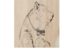 Creative motif ours boîte à clés en bois tenture murale support de rangement décoration murale boîte de rangement clé boutique porche porte décor femme de ménage