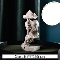 Ars abstracta Decor Supellex Silentium est aurum Europae Roman Kessinger resina Thinker Suspendisse congue Figurines