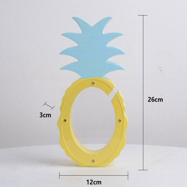 Handmade Freeshipping Home Sculpture Creative Home Decoration Accessories Cute Pineapple Piggy Bank Photography Props Gifts For Kids