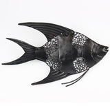 Handmade Metal Fish Wall Decor for Garden Ornaments Outdoor Pond Decoration Garden Statues and Sculptures Miniaturas Lawn Ornaments