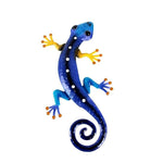 Əl işi Ev Dekor Metal Gecko Divar Dekor Bağçanın Dekorasiyası üçün Heykəl Açıq Heykəllər Animales Jardin