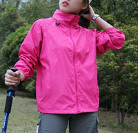 Men Women Quick Dry Hiking Jackets 2020 New Waterproof Sun-Protective Outdoor Sports Coats Skin Male