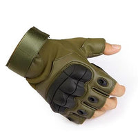 Dotyková obrazovka Tvrdé koleno Taktické rukavice Pu Kožená armáda Vojenská bojová Airsoft Outdoor Sport