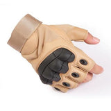 Zaslon osjetljiv na dodir Tvrde rukavice Taktičke rukavice Pu Leather Army Vojna borba Airsoft Sport na otvorenom
