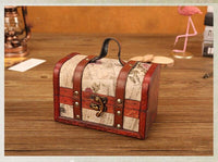 Европска класична дрвена кутија Ретро креативна кутија за одлагање Старински украси за сандук са благом Домаћинство Винтаге Хоме Децоратион Гифт