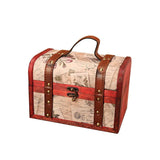 Европска класична дрвена кутија Ретро креативна кутија за одлагање Старински украси за сандук са благом Домаћинство Винтаге Хоме Децоратион Гифт
