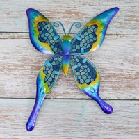 Ručně vyráběný motýl nástěnné dekorace pro dům a zahradu Venkovní dekorace Sochy Miniatury Sochy