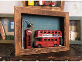 Kreativní ozdoby na zeď Dekorace Vintage Model auta Předváděcí dekorace Mikro krajinné figurky Miniaturní model Kancelářská výzdoba