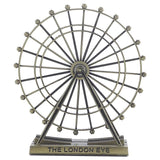 Ručně vyráběný severský styl INS Ferris Wheel Desk Dekorace Ozdoby Miniaturní model Figurka Dárky k narozeninám Kovová plastika Domácí dekorace