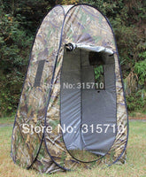 Draagbare Privacy Douche Toilet Camping Pop Up Tent Camouflage / uv-functie Outdoor Dressing