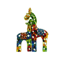 Ručně vyrobená pryskyřičná mozaika pro domácí dekoraci soch zvířat a sochařství