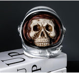 Creative Astronaut Skull Figurines Creative Office Decoration Ornament Home Decoration Accessories Piggy Bank Spacemen Artware