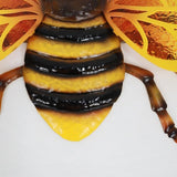Ručně vyráběné kovové včelí nástěnné umění pro domácí a zahradní dekorace Venkovní sochy Příslušenství Sochy Zvíře
