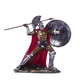 Håndlaget Vintage Hjemmeinnredning Sparta Statuer Armor Model Miniaturer Spartacus Warrior Figurines Stue Desk Desk