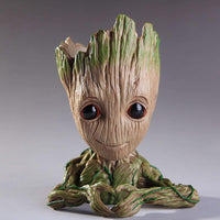 Αστείο Groot Plants Pot With Love Καρδιά Στολίδια Επιτραπέζιο Διακόσμηση Αξεσουάρ Κορίτσι Φίλος Δώρα Ειδώλια Διακόσμηση σπιτιού