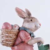 Creative Rabbit na -agba ịnyịnya ọgba tum tum ụgbọ elu miniature Model Home ịchọ mma ngwa ụmụaka ụmụaka ụmụaka n'akụkụ ihe ndozi nka.