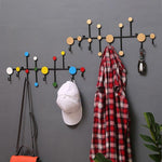 Household Supplies Iron Hook Wall Hanger Decoration Furnishings Simplicity Cloth Stand Key Holder Home Decoration Accessories