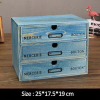 Vintage Wood Box Container Sundries Storage Collecting Tools Home Decoration Furnishing Retro Antique Boxs Decoration Crafts