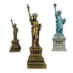 Познат модел на статуата на слободата Домашна декорација Креативни метални фигурини Ретро украс Бар Бар вино Кабинет Оркестар Подароци