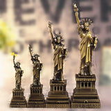 Berühmte Freiheitsstatue Modell Dekoration Kreative Metallfiguren Retro Ornament Bar Weinschrank Dekor Geschenk Skulptur