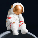 Artesanato moderno Astronauta Diversos Armazenamento Modelo em miniatura Casa Decoração da sala de estar Estatuetas Enfeites de resina Presentes de aniversário