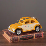 Vintage métal modèle de voiture décoration cadeaux Bus modèle miniature décoration de la maison accessoires enfants anniversaires cadeaux ornement