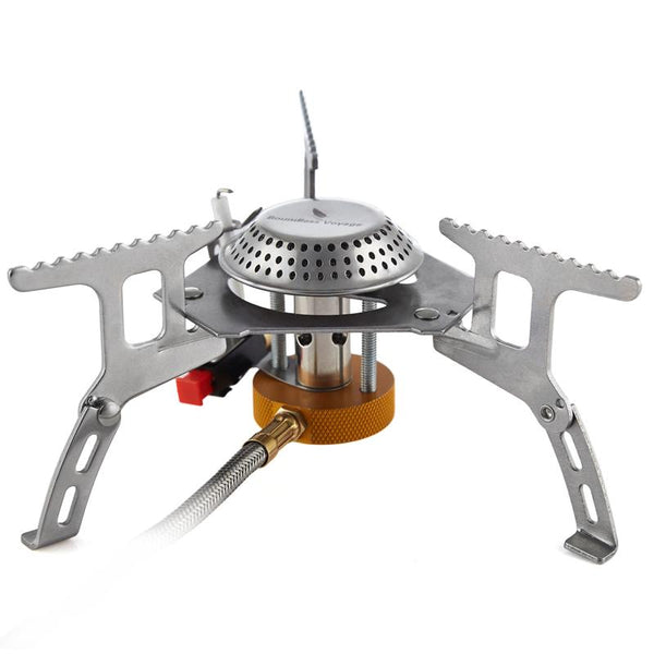 Boundless Voyage Outdoor Camping Backpacking Gas Stove Split Cookout Hiking Burner Electronic
