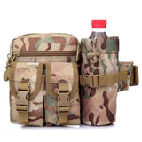 Outdoor Military Tactical Shoulder Bag Waterproof Oxford Molle Camping Hiking Pouch Kettle Yellow /