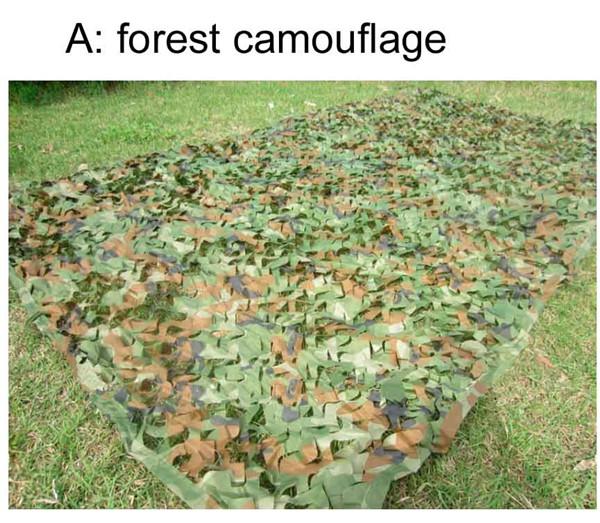 3*4M Four Colors Camouflage Net Camo Blinds Net Cover For Army Military Hunting Camping Photography