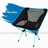 Outdoor Camping Fishing Folding Chair For Picnic Fishing Chairs Folded Garden Beach Travelling