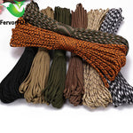 100M Paracord 550 Parachute Cord Nøgle Rulle Mil Spec Type Iii 7 Strand Klatring Camping Overlevelse