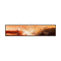 Hand Painted Abstract Oil Painting On Canvas Wall Art Pictures 30X120Cm 12X48Inch / Nt170078