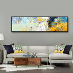 Canvas Oil Painting Color Code Picture Abstract Wall Art