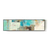 Canvas Oil Painting Color Code Picture Abstract Wall Art 30X120Cm 12X48Inch / Nt170053