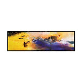 Canvas Oil Painting Color Code Picture Abstract Wall Art 30X120Cm 12X48Inch / Nt170062