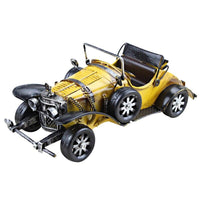 Ručne vyrábané klasické modely automobilov Ozdoby Železné remeslá Figuríny vozidiel Retro miniatúrne automobilové doplnky Nábytok pre deti Dary
