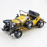 Ručne vyrábané klasické modely automobilov Ozdoby Železné remeslá Figuríny vozidiel Retro miniatúrne automobilové doplnky Nábytok pre deti Dary