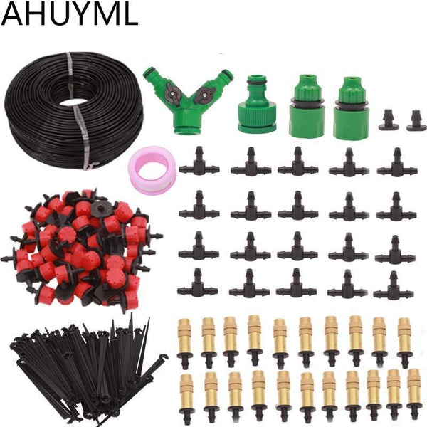 5M/25M/30M Garden Automatic Pouring Drip Irrigation System Kit Adjustable Spray Watering Set