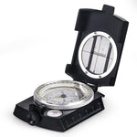 Military Lensatic Compass Survival Handheld Geological Hiking Camping Equipment