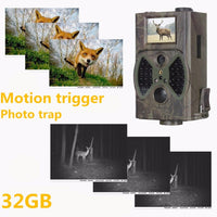 Suntek Photo Traps Caméra de traînée de chasse au chevreuil 12Mp 1080P Caméras de vision nocturne 940Nm Numérique infrarouge