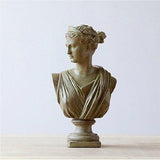 American Head Portraits Bust Mini Gypsum Statue Michelangelo Buonarroti Home Decoration Resin Art&Craft Sketch Practice
