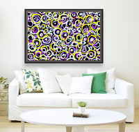 AI art famous painter inspired abstract circles 2