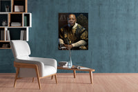 Renessanssityylinen räppärimuotokuva Dr. Dre