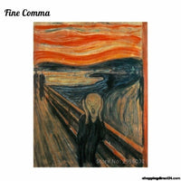 The Scream 1893 per Edvard Munch Pintura per a la pintura Pintures per pintures a mà